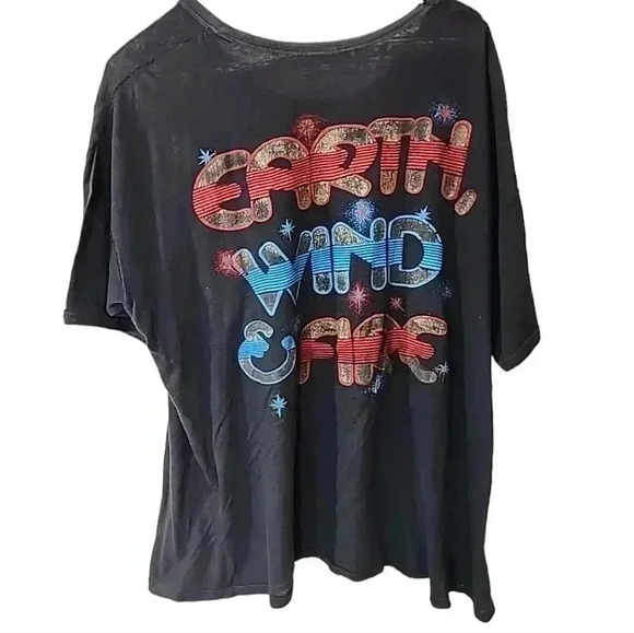Vintage 70’s Earth, Wind & Fire Live In Concert T-Shirt. American Vintage - Picture 3 of 7